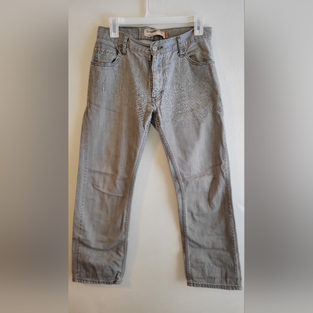 Levi's 505 grey straight leg